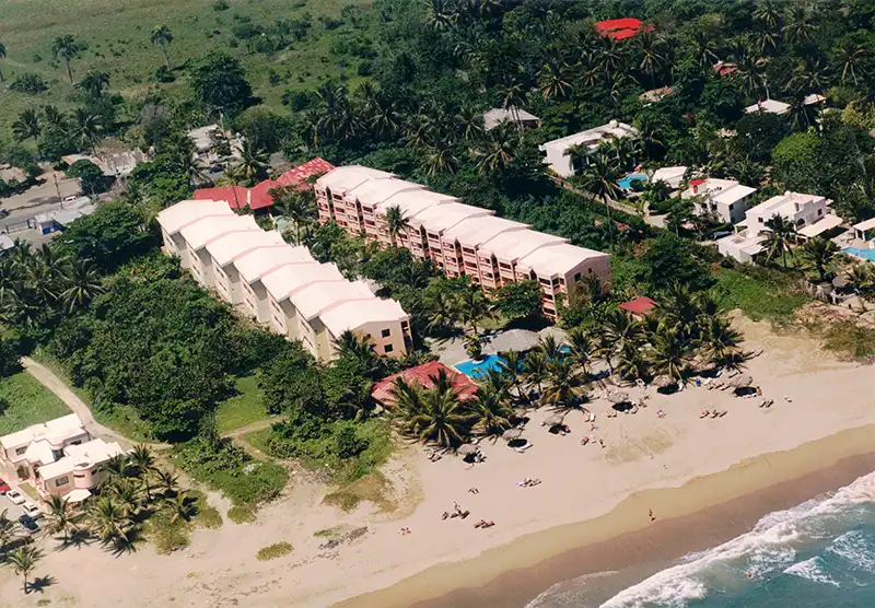 Vue aérienne du complexe Orilla del Mar, Cabarete